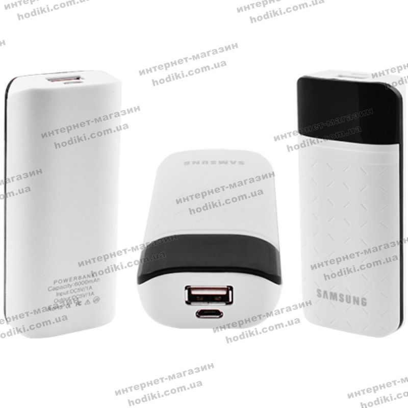 Power Bank SAMSUNG 6000mAh USB(1A) №138 (код 10635)