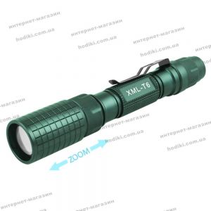 Ліхтар Police BL-2804S-T6, 2x18650, ЗУ 220V, zoom, затискач, комплект (код 12924)