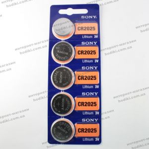 Батарейки Sony CR2025 5шт/уп (код 12281)