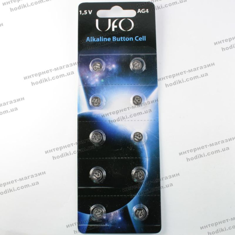 Батарейки Ufo AG4 10шт/уп (код 12286)