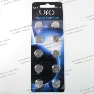 Батарайки Ufo AG10 10шт/уп (код 12288)