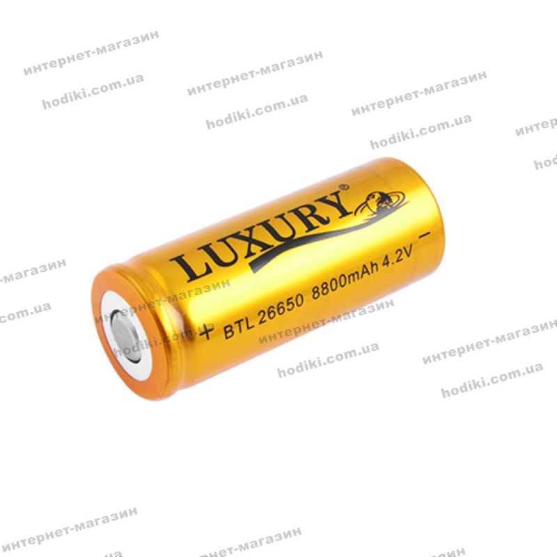 Аккумулятор Luxury 26650-8800mAh (код 12828)