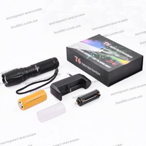 Ліхтар Police 1838-T6, zoom, 1x26650(1x18650/3xAAA), ЗУ 220V, комплект (код 12922)
