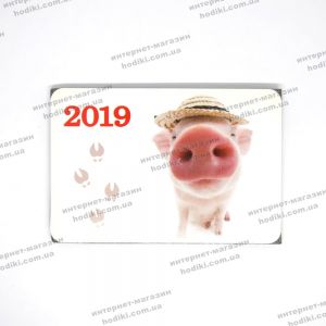 Магниты символ 2019г/разные картинки 9*6см (20шт/уп) (код 14892)