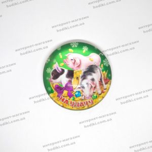 Магниты "символ 2019 года Свинья" 16-7 (25шт/уп) (код 14899)