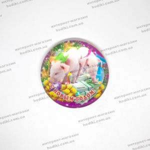 Магниты "символ 2019 года Свинья" 16-7 (25шт/уп) (код 14899)