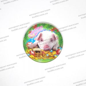 Магниты "символ 2019 года Свинья" 16-7 (25шт/уп) (код 14899)