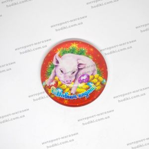 Магниты "символ 2019 года Свинья" 16-7 (25шт/уп) (код 14899)