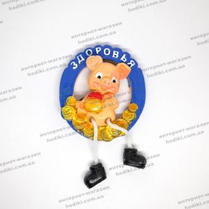 Магниты "символ 2019 года Свинья" 16-8 (12шт/уп) (код 14900)
