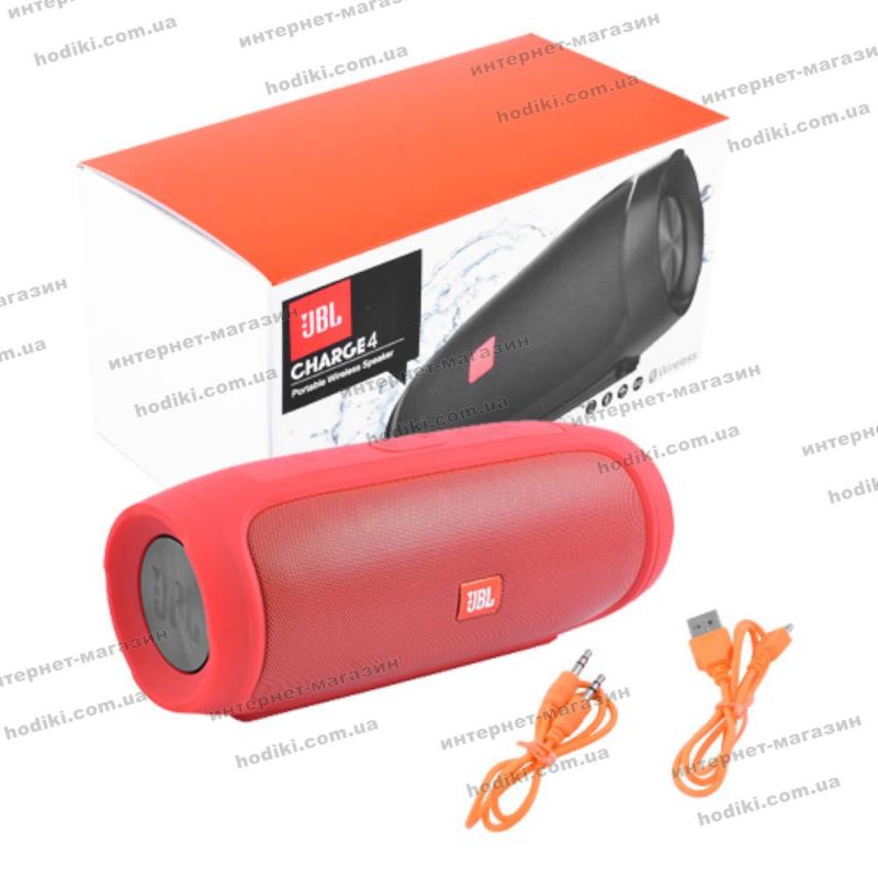 Bluetooth-колонка JBL CHARGE 4, c функцией PowerBank, радио, speakerphone (код 16357)