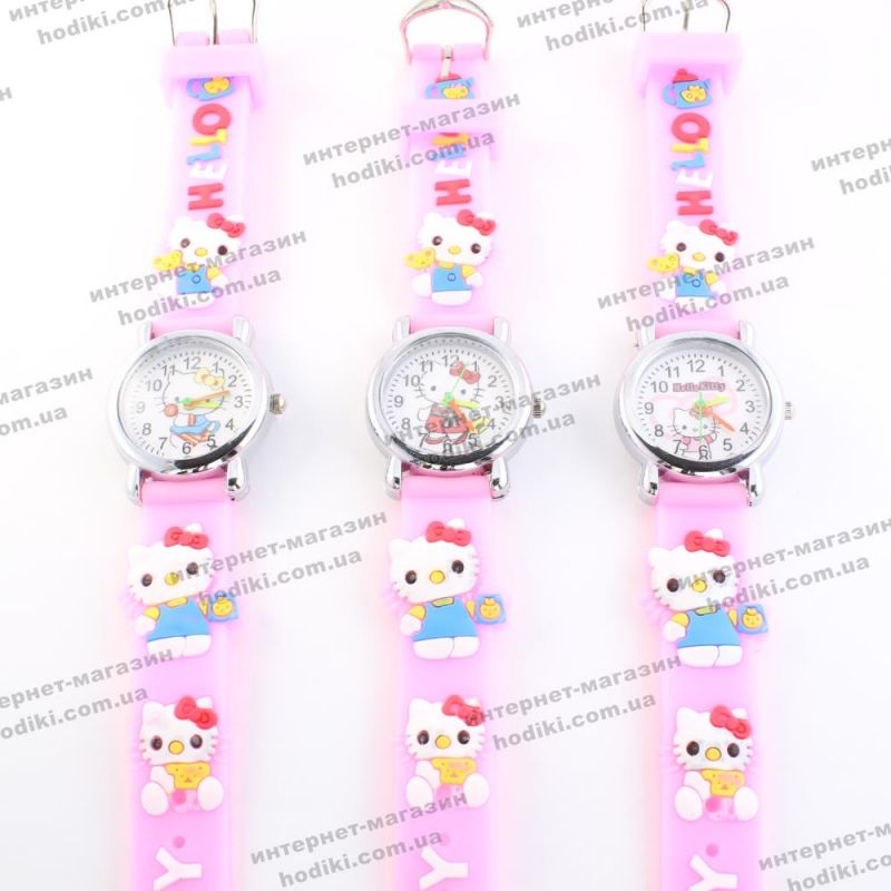Дитячий наручний годинник Hello Kitty (Підбір картинок випадковий) (код 17146)