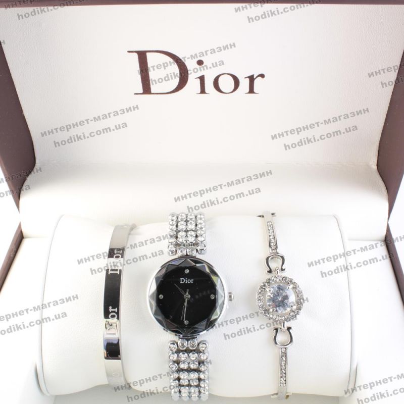 Наручний годинник у подарунковій коробці Dior (код 17486)