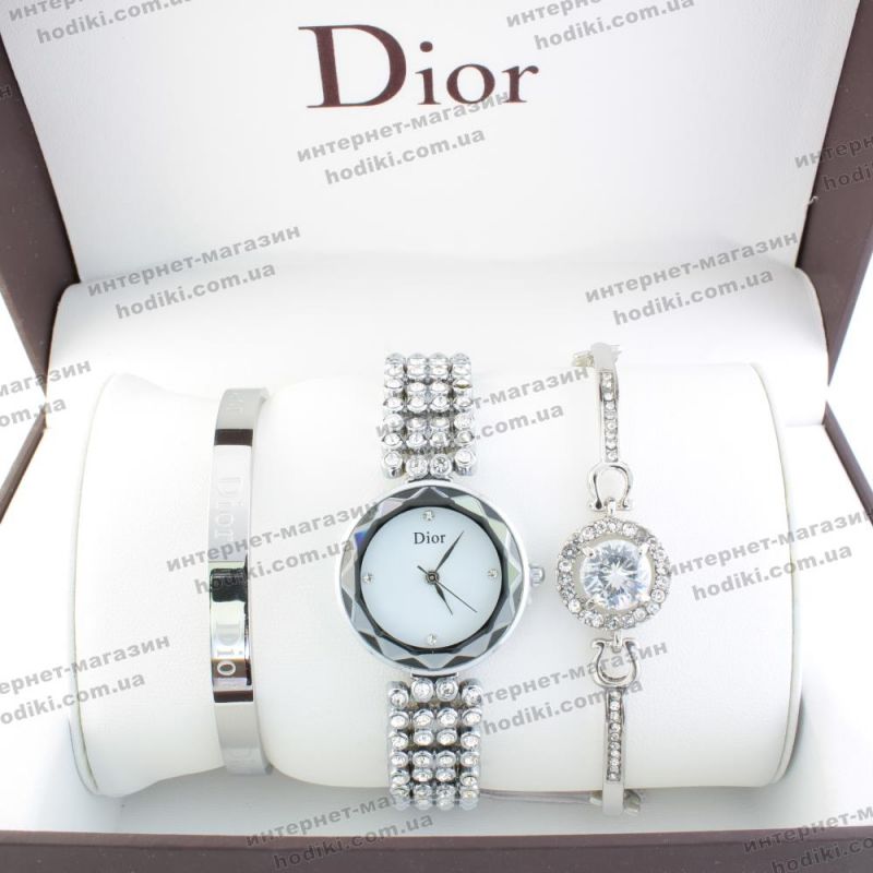 Наручные часы в подарочной коробке Dior (код 17529)
