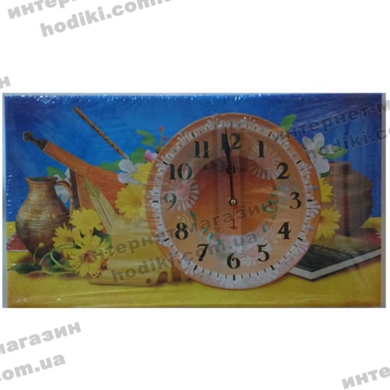 Настенные часы на холсте (код 2549)