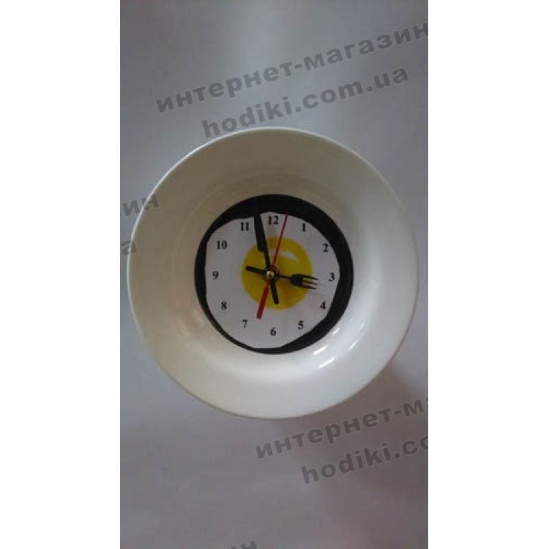 Настенные часы Яичница (код 2708)