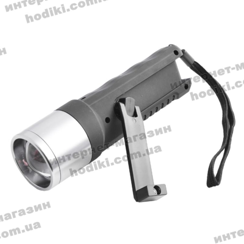 Ліхтар Police 1080 динамо, зарядка від usb (код 3194)