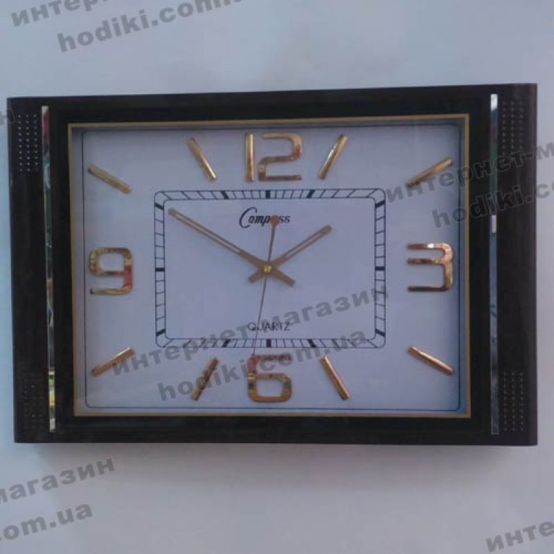 Настінний годинник Compass №895012-w (код 3610)