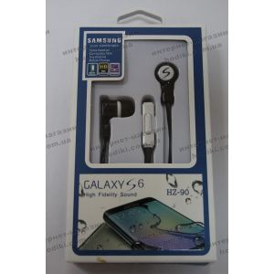Наушники вакуумные Samsung HZ-90 black+mic гарнитура (код 4941)