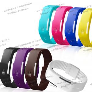Наручные часы Led Силикон 10цветов/уп (код 8033)