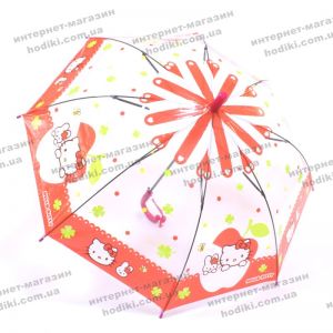 Дитяча парасолька Hello Kitty (код 8138)