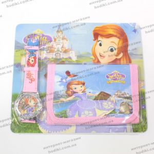 Детский набор кошелек+часы  (код 8855) 112.80 грн. Детские кошельки оптом купить украина