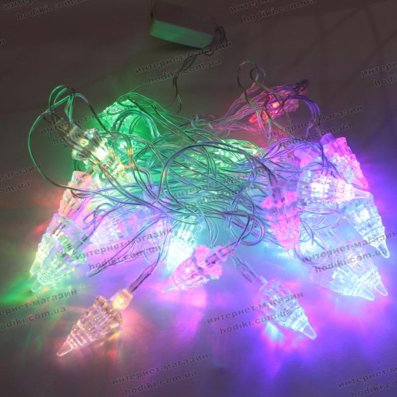 Гірлянда ялинки 28LED (код 9585)