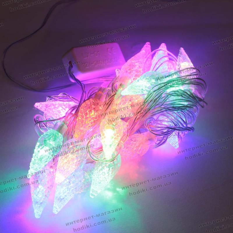 Гірлянда шишки 28LED (код 9588)